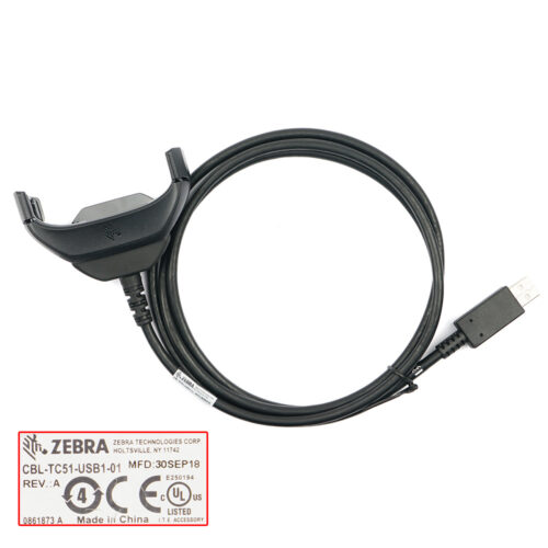 NO-OEM USB Cable (CBL-TC51-USB1-01) for ZEBRA TC51 TC510K TC52 TC56 TC57