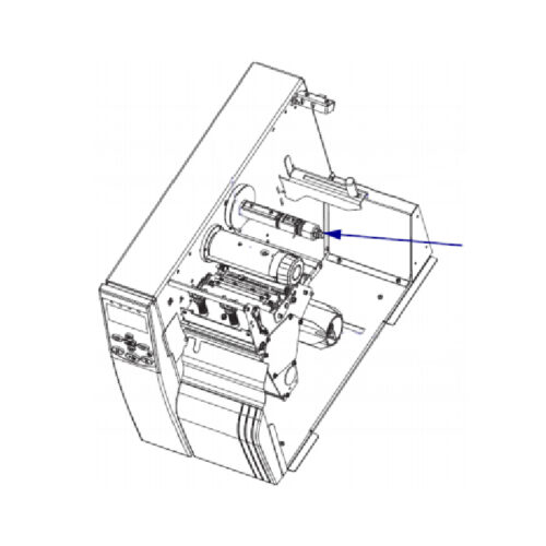 110Xi4 Media Supply Hanger (203 & 300 dpi ) for serial numbers less than 14J111900550 P1006064