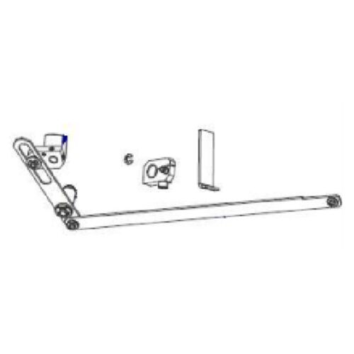 Xi4 Series Current Design Drive Linkage for Cutter Option for: 110Xi4: SN<14J111900550 140Xi4: SN<15J132300394 170Xi4: SN<16J132400060 All 220Xi4 printers regardless of serial number P1018259