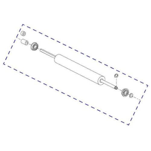 Platen Roller 203 dpi & 300 dpi 105SLPlus & 110Xi4 G41011M