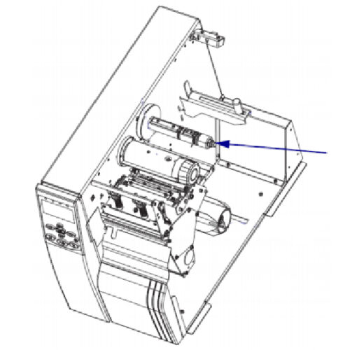 140Xi4 Ribbon Supply Spindle P1006059