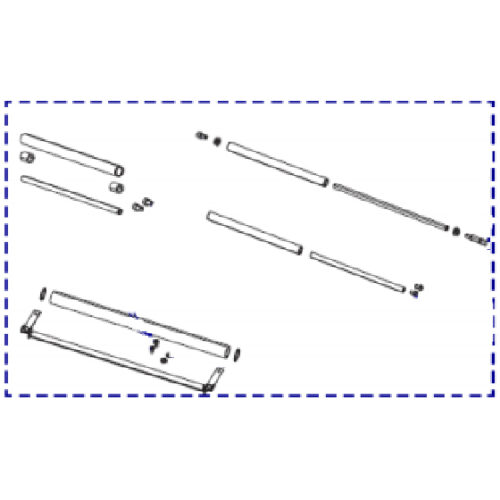 170Xi4 Ribbon Rollers for serial numbers greater than 16J132400060 P1053033