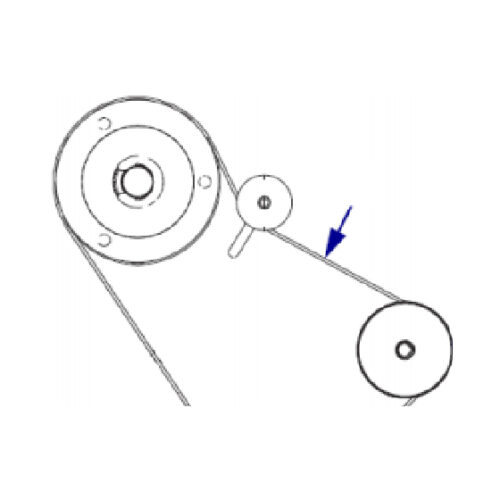 220Xi4 Main Drive Belt for 300 dpi P1006068