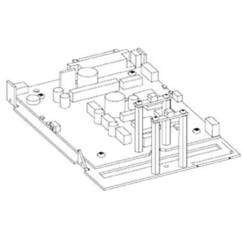 Kit Main Logic Board 64MB Serial & USB KR403 P1015416