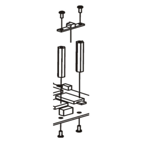 Kit Retract Media Sensors TTP2000 (Qty of 2) Note: Use all parts included in kit to replace sensor and spacers simultaneously as a set P1014141