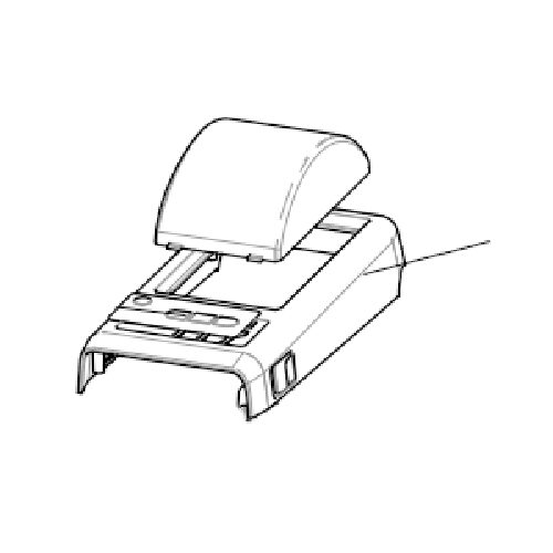 Cover Assembly (includes Media Window), for Health Care Models P1079903-036