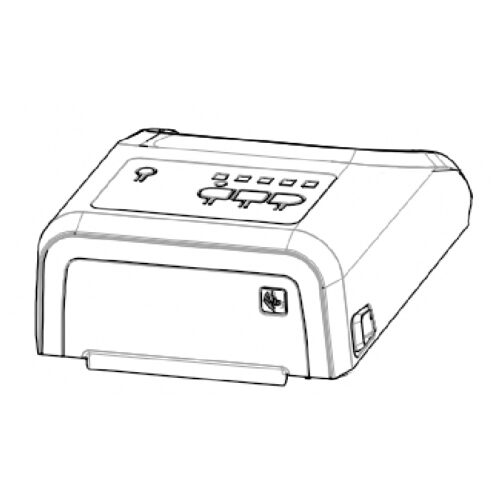 Cover Assembly (includes Media Window), for Standard Models with the Print Touch icon P1080383-002