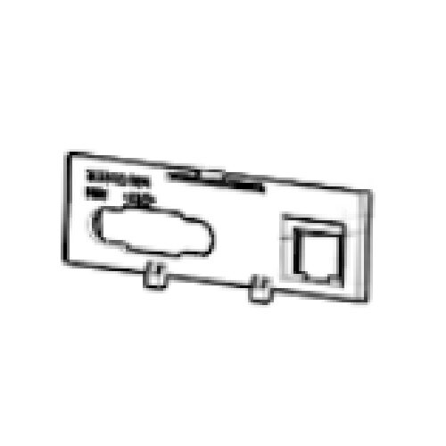 Rear Bezel: Serial & Ethernet P1080383-439