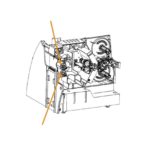 Kit Exit Roller Assembly ZXP8 105936G-526