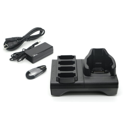 4-Slot Battery Charger Cradle with power supply for zebra mc930b mc9300 (CRD-MC93- 2SUCHG-01)