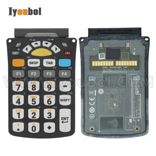 29-Keys Shifted Alpha Keypad Replacement for Symbol MC9300, MC930B-G (KYPD-MC9329NMR-01) (KYPD-MC9329NMR-10)