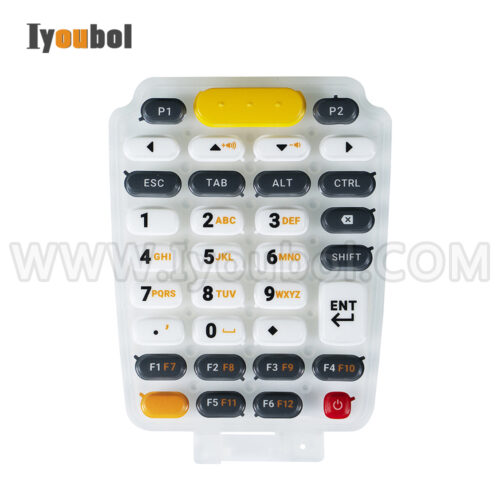 34-Key Keypad Replacement for Zebra MC2200, MC2700