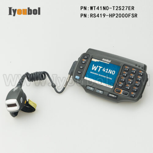 WT41N0-T2S27ER and RS419 Ring Scanner Kit – Fully Refurbished with New Battery.