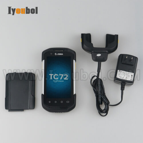 Zebra TC72 (TC720L-02E24B0-CN6) and charging cable Fully Refurbished with Battery