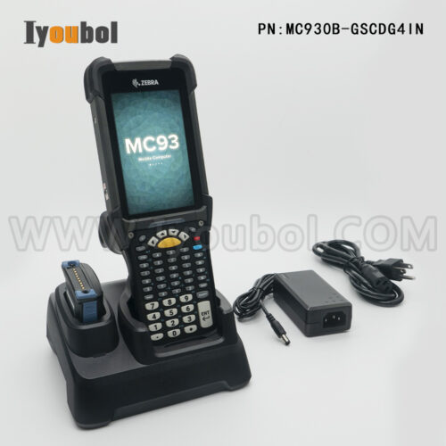 Zebra MC930B-GSCDG4IN and Charging Base Fully Refurbished with Battery