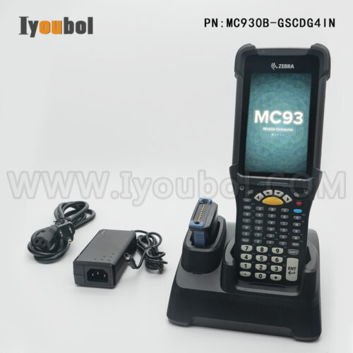 Zebra MC930B-GSCDG4IN and Charging Base Fully Refurbished with Battery