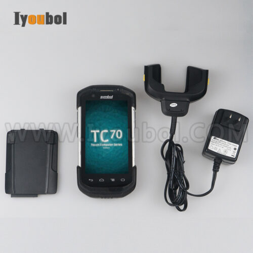 Zebra TC70 (TC700H-KC11ES-NA) and charging cable Fully Refurbished with Battery