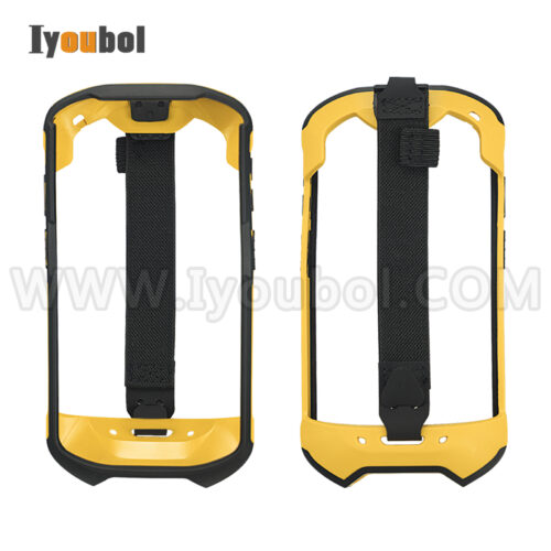 The Exoskeleton Rugged Boot with Hand Strap for Zebra TC51  TC52 TC56 TC57 TC52x TC57x (SG-TC5X-EXO1-01 )  ( SG-TC5X-EXONHS-01)（yellow）