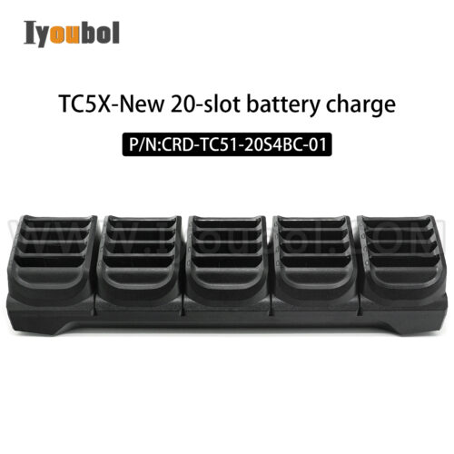 Zebra TC5X New 20-Slot Spare Battery charge CRD-TC51-20S4BC-01