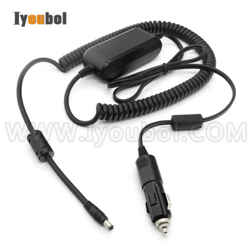 Car/Boat/RV DC Power Cord for Zebra ZQ520 Direct Thermal Mobile Label Printer