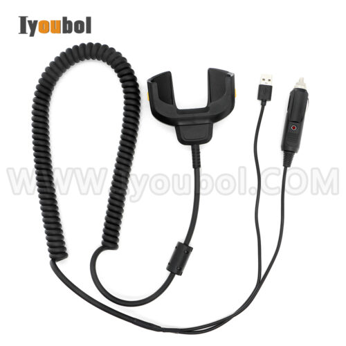 Vehicle Charger Cable with USB for Zebra Symbol TC70 TC75 TC72 TC77