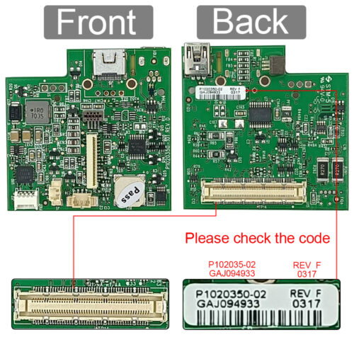 Power PCB for Zebra QLN220 ZR628 Mobile Printer