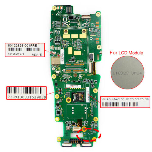 Motherboard (99EX_MB version) for Honeywell Dolphin 99EX 99EXL03-00612XEH(for LCD P/N:3M04)