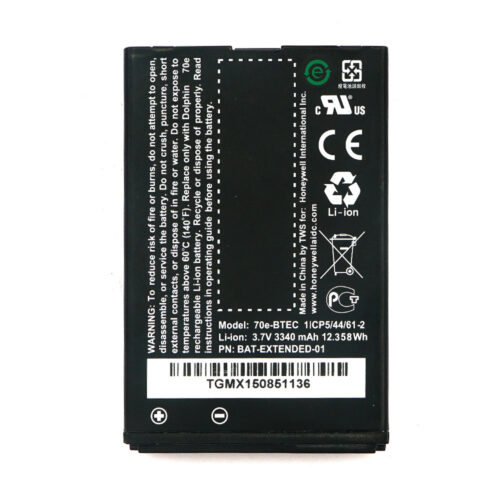 Battery (3340mAh) for Honeywell Dolphin 70E Dolphin 75E